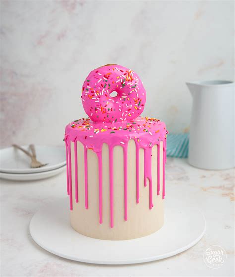 Donut Cake With Maple Buttercream Sugar Geek Show