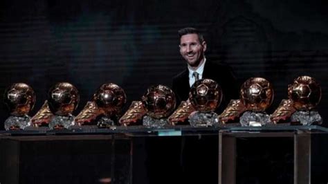 Lionel Messi Wins His 7th Crown Ballon Dor 2021 Winner Picture Leaked