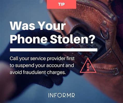 here s what to do when your cell phone is stolen