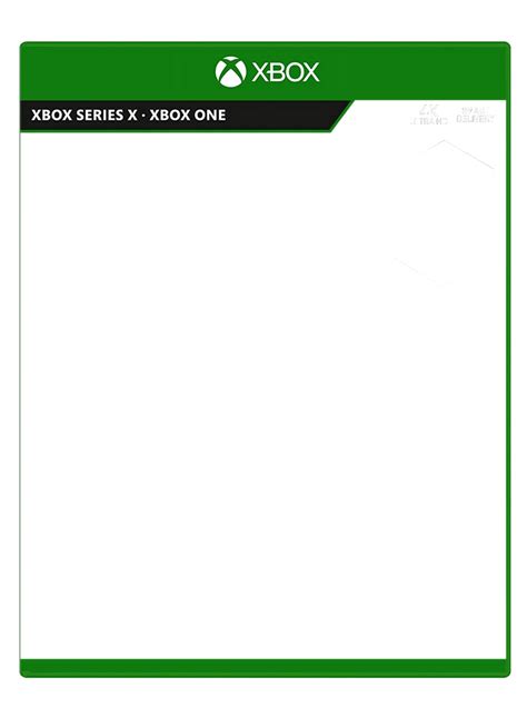 Xbox Series X And Xbox One Game Cover Template By Regularshowfan2005 On