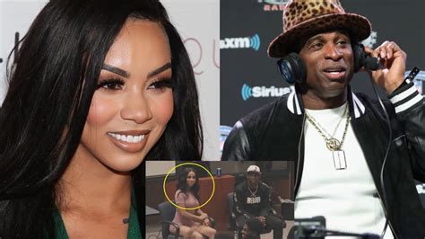 deion sanders brings brittany renner to speak to his football players about ig models youtube