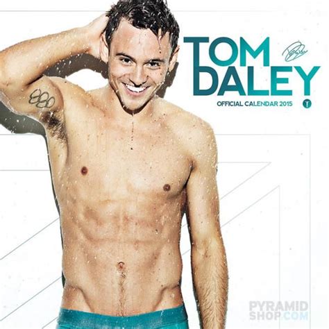 Tom Daley Is Soaking Wet In Calendar Instinct Tom Daley Athlete Calendar