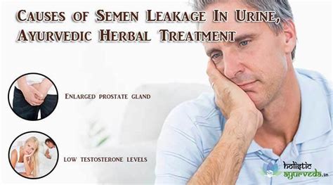 causes of semen leakage in urine ayurvedic herbal treatment