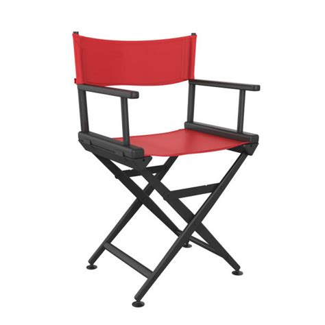 Red Directors Chair Pic Stock Photos Pictures And Royalty Free Images