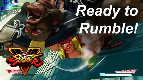 Ready To Rumble A Street Fighter V Alex Combo Video Youtube