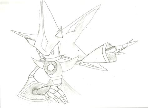 Metal Sonic Drawing By Dream4dreamtheater On Deviantart