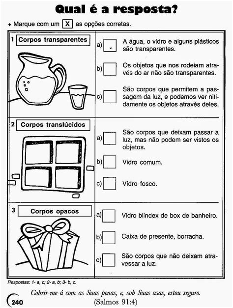 Ciencias 5 Ano Atividades