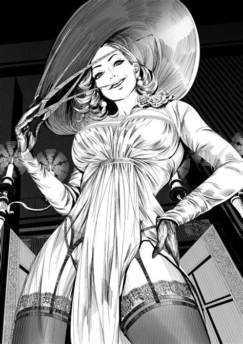 Lady Dimitrescus Darling In 2021 Resident Evil Girl Vampire Art