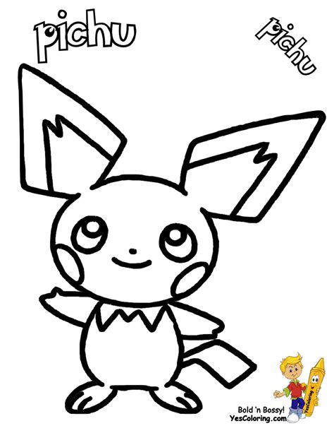 81 Dessins De Coloriage Pikachu à Imprimer Sur Page 6