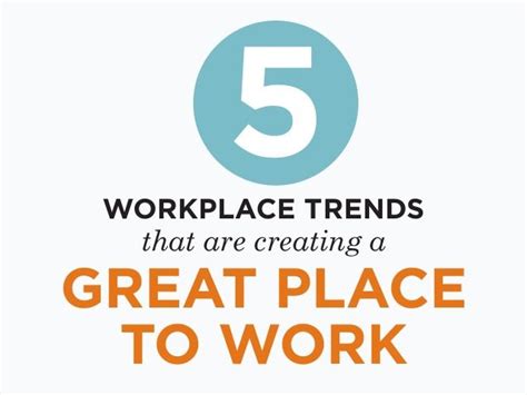 5 Workplace Trends That Are Creating A Great Place To Work Great