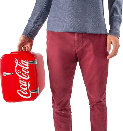 Buy Cooluli Retro Coca Cola Mini Fridge For Bedroom Car Office Desk