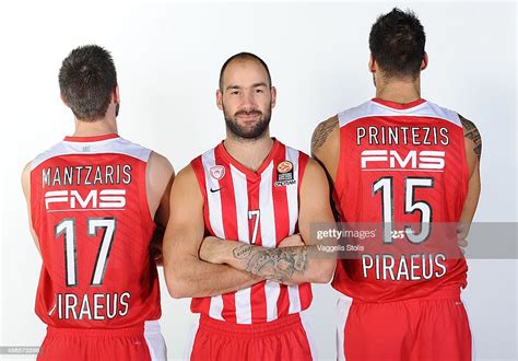 Born august 7, 1982) is a greek professional basketball player for olympiacos piraeus of the greek basket league and the euroleague. Vangelis Mantzaris, #17; Vassilis Spanoulis, #7 and ...
