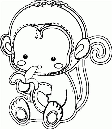 Animals coloring pages are pictures of many different species of animals to color. Kids Coloring Pages Animals Cute - Coloring Home