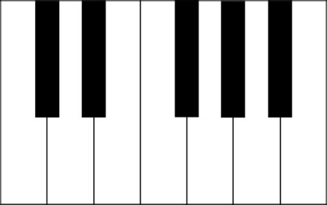 Piano Keys Clipart I2clipart Royalty Free Public Domain Clipart