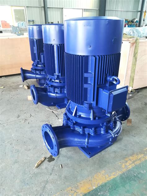 China Vertical Closed Coupled Inline Centrifugal Pump Isg China