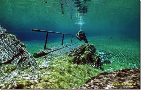 dive in the flooded meadow in sameranger lake austria the adventourist cool travel mini posts