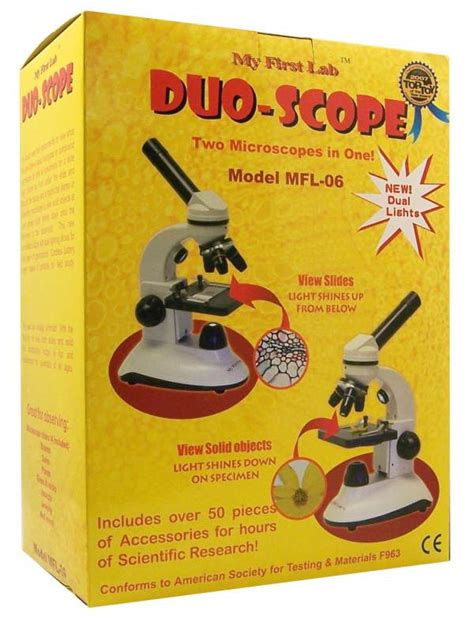 My First Lab Mega Duo Scope Stem Microscope Classroom Science Supplies