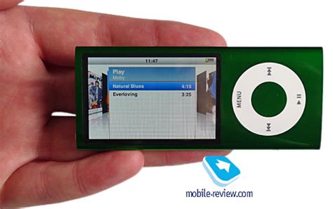 Mobile Обзор плеера Ipod Nano 5g