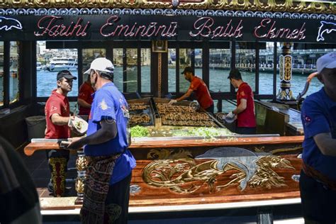 Balik Ekmek Meaning Fish Sandwich” A Popular Turkish Street Editorial