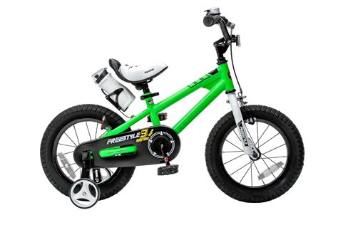 Royalbaby Freestyle Green 14 Inch Kids Bicycle