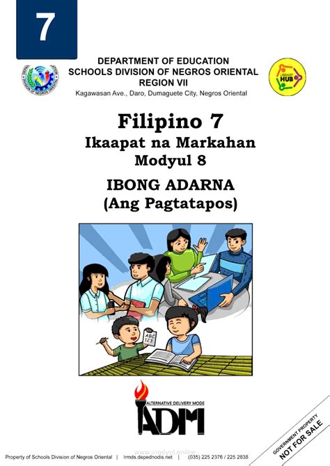 Modyul Sa Filipino Grade 8 Ikaapat Na Markahan Pdf