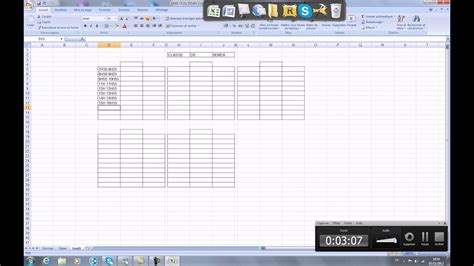 Il s'agit d'un modèle accessible. comment faire un emploi du temps facilement - YouTube