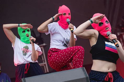 female russian punk rockers pussy riot face 7 years in prison for hooliganism