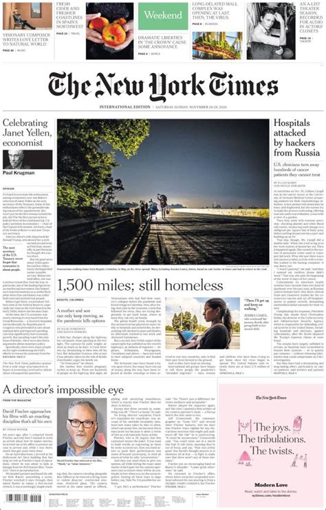 Newspaper International New York Times (Europe). Newspapers in Europe. Today's press covers ...