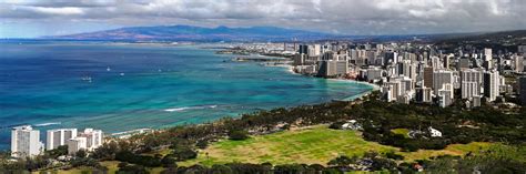 Honolulu Panorama Landscape And Rural Photos Imagenre