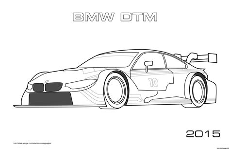 Bmw Dtm Race Car Coloring Page Bmw Race Car Coloring Pages