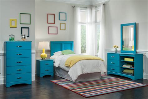 Kith Turquoise Youth Bedroom Set Kids Bedroom Sets