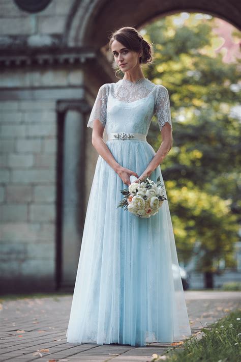 Rhapsody In Blue Pale Blue Wedding Dresses By Katya Katya Shehurina