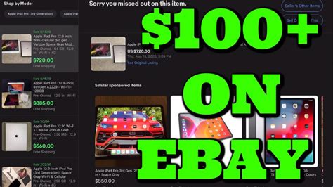 Top 10 Ebay Items That Sell For 100 Youtube