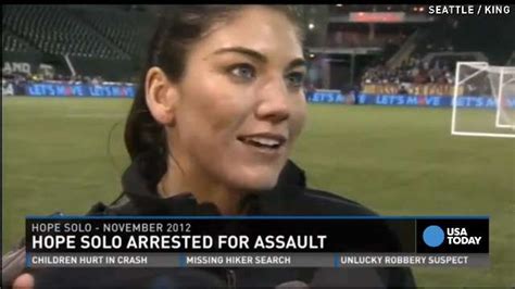 hope solo arrested on domestic violence charges