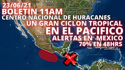 Centro Nacional De Huracanes Boletin 11am Posible Ciclon Tropical En