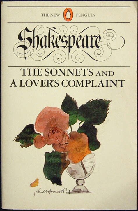 The Sonnets And A Lovers Complaint The New Penguin Shakespeare