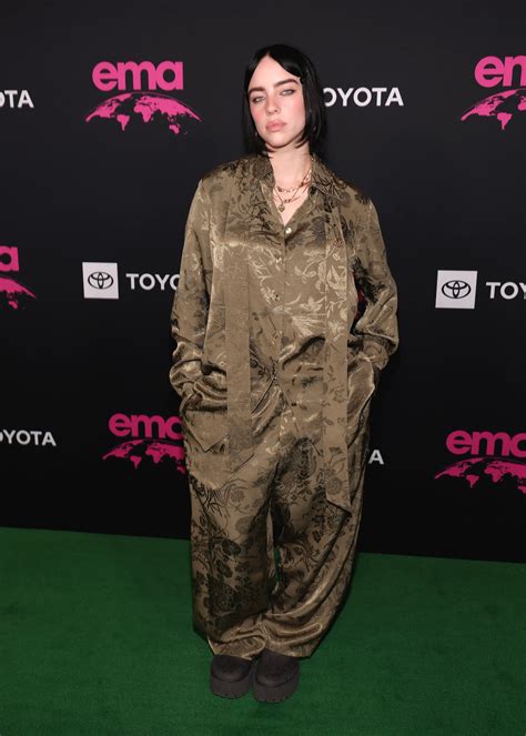 Billie Eilish Recycled Her Wardrobe For The Environmental Media