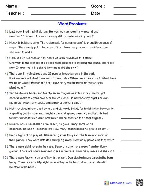 You can & download or print using the browser document reader options. Pre-Algebra Worksheets | Equations Worksheets