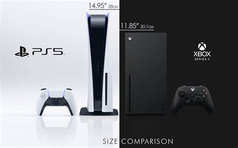 Ps5 Vs Xbox Series X Size Comparison Rgaming