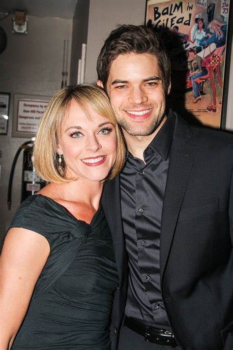 Ashley Spencer Cheers On Her Husband Jeremy Jordan At The Premiere Of