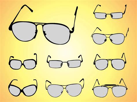 glasses vectors vector art and graphics