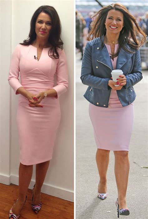 Susanna Reid Looks Pretty In Pink As She Flaunts Her Curves In Tight Dress Celebrity News