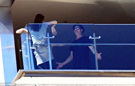 Brad Pitt And Angelina Jolie Pictured During Argument In Sydney Before