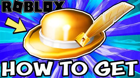 How To Actually Get The Golden Roblox Bowler In Roblox Youtube