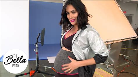 Brie Bella Glows At Her Fit Pregnancy Photo Shoot A Behind The Scenes