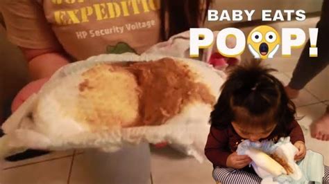 Baby Eats Poop Prank Hilariously Funny Youtube