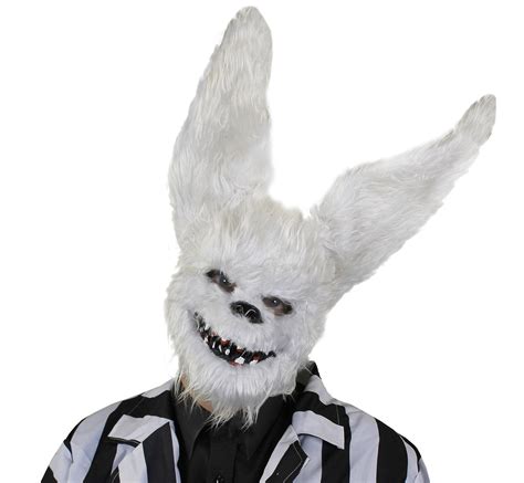 Killer Bunny Rabbit Mask Horror Scary Animal Halloween Fancy Dress