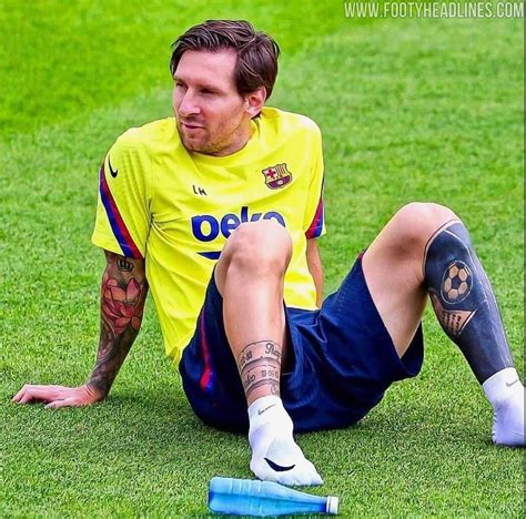 Messi Wears Nike Socks In Barca Training Here Is Why Footy Headlines