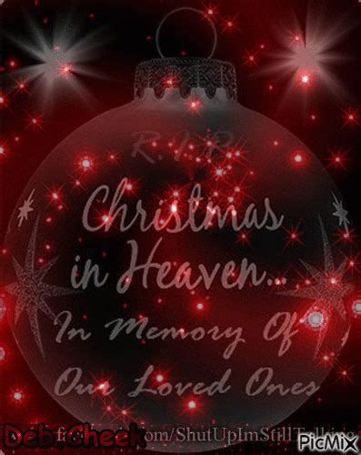Christmas Ornament Merry Christmas In Heaven Merry Christmas And Happy