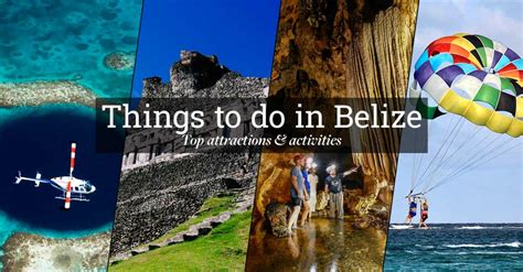 Top Places To Visit In Belize Places To Visit Things To Do Day Trips
